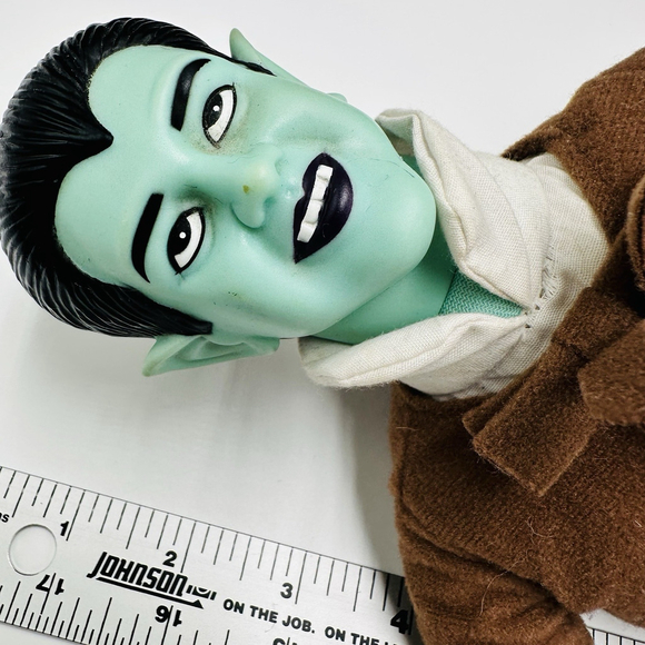 The Munsters EDDIE MUNSTER Plush Plastic Doll 16” VTG Collectible Toy Factory - Picture 5 of 6